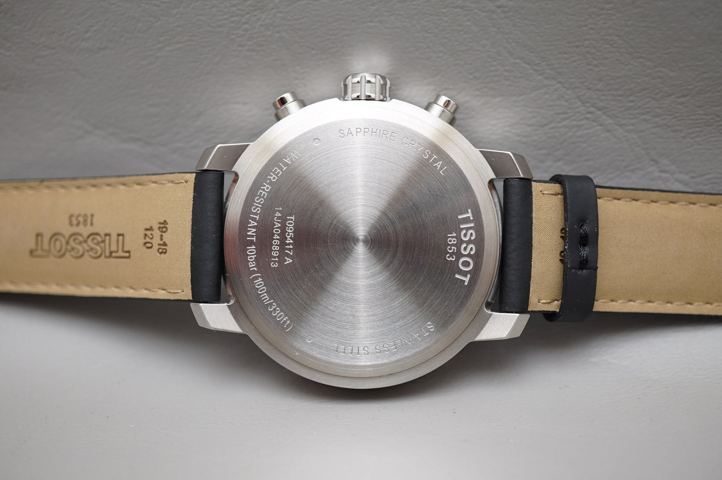 Tissot T095.417.16.037.00 Quickster White Dial Chronograph Swiss Quartz Watch