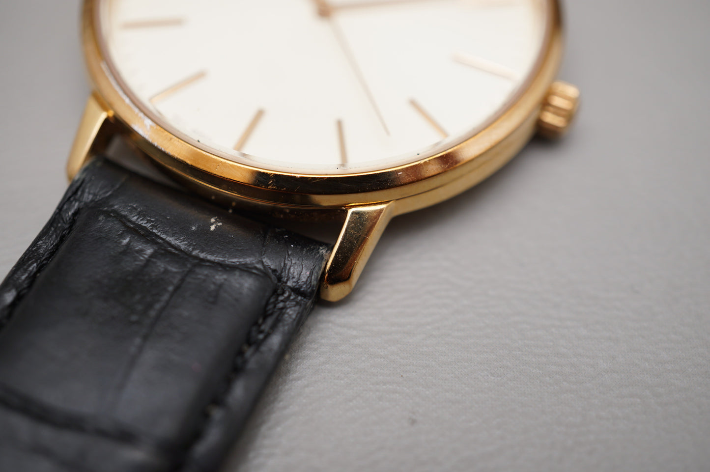 Seiko Selection SCXP076 7N01 Gold Feather Reissue JDM Quartz Watch