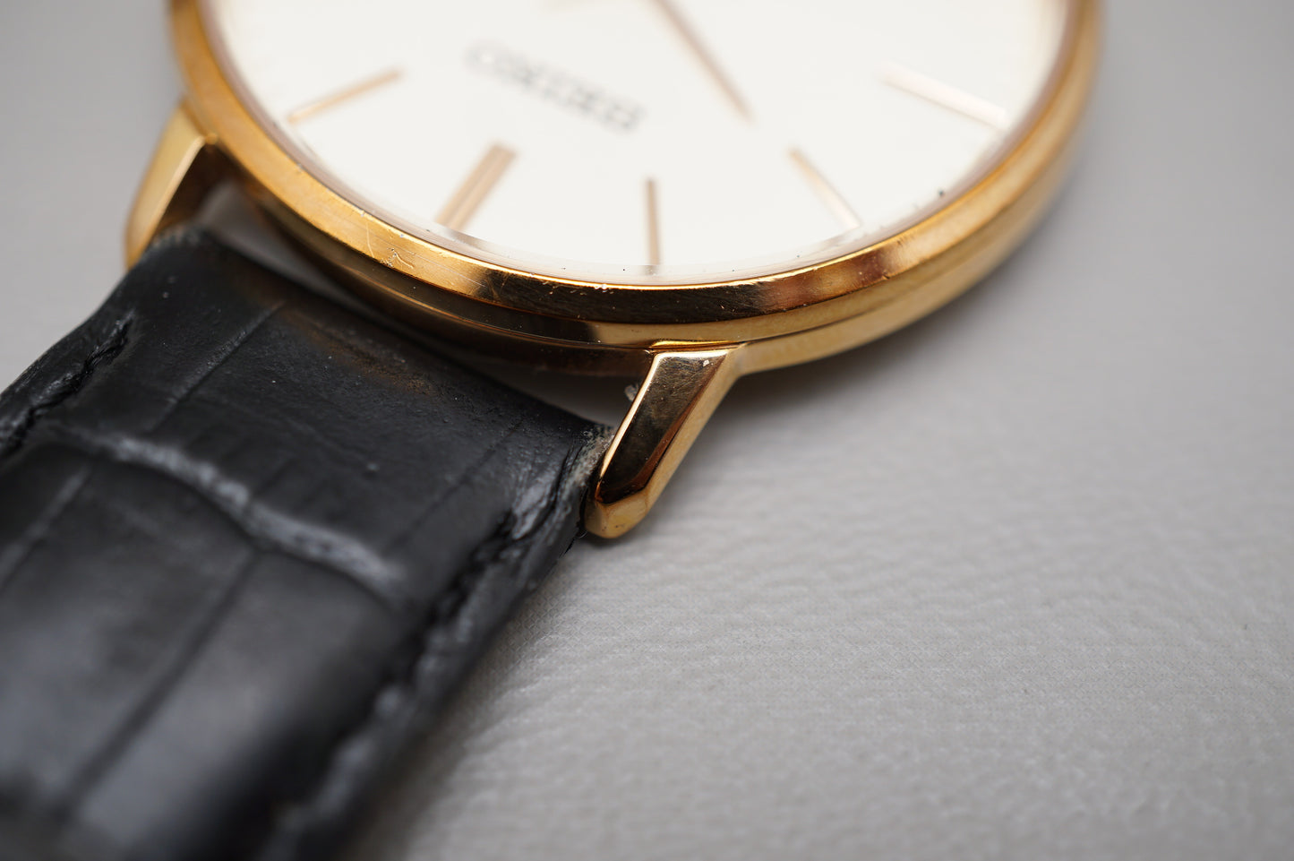 Seiko Selection SCXP076 7N01 Gold Feather Reissue JDM Quartz Watch