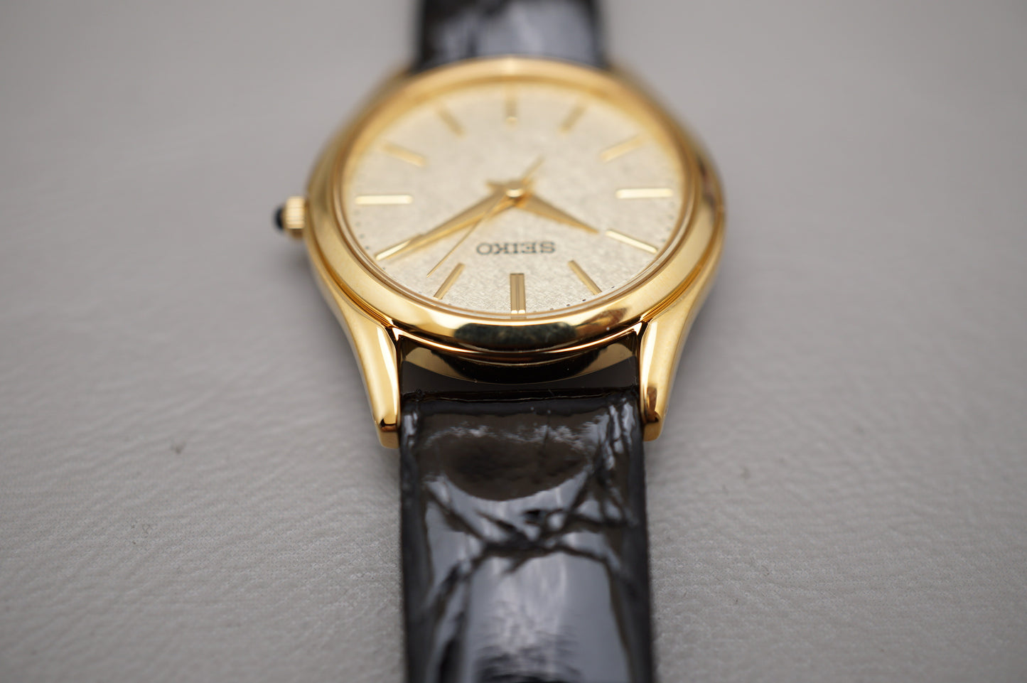 Unworn Seiko Exceline SWDL160 4J41 Gold Tone JDM Ladies Quartz Watch