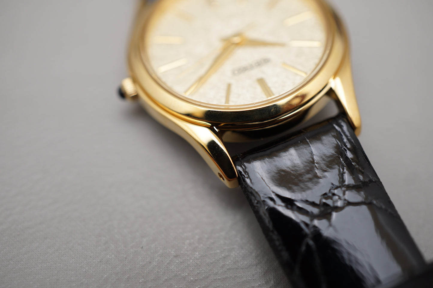 Unworn Seiko Exceline SWDL160 4J41 Gold Tone JDM Ladies Quartz Watch
