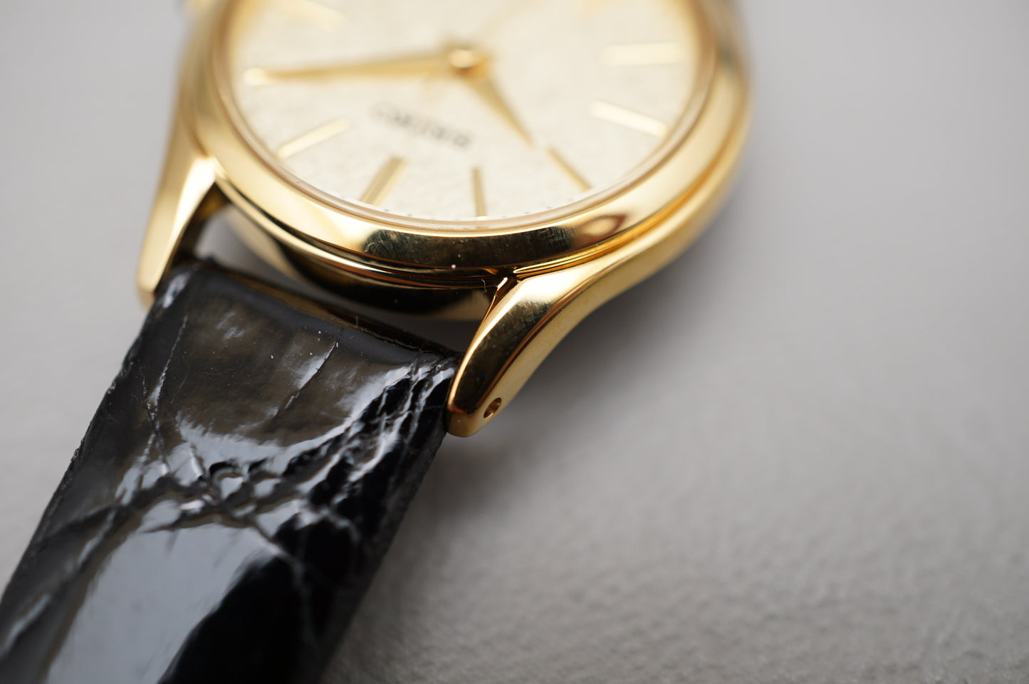 Unworn Seiko Exceline SWDL160 4J41 Gold Tone JDM Ladies Quartz Watch