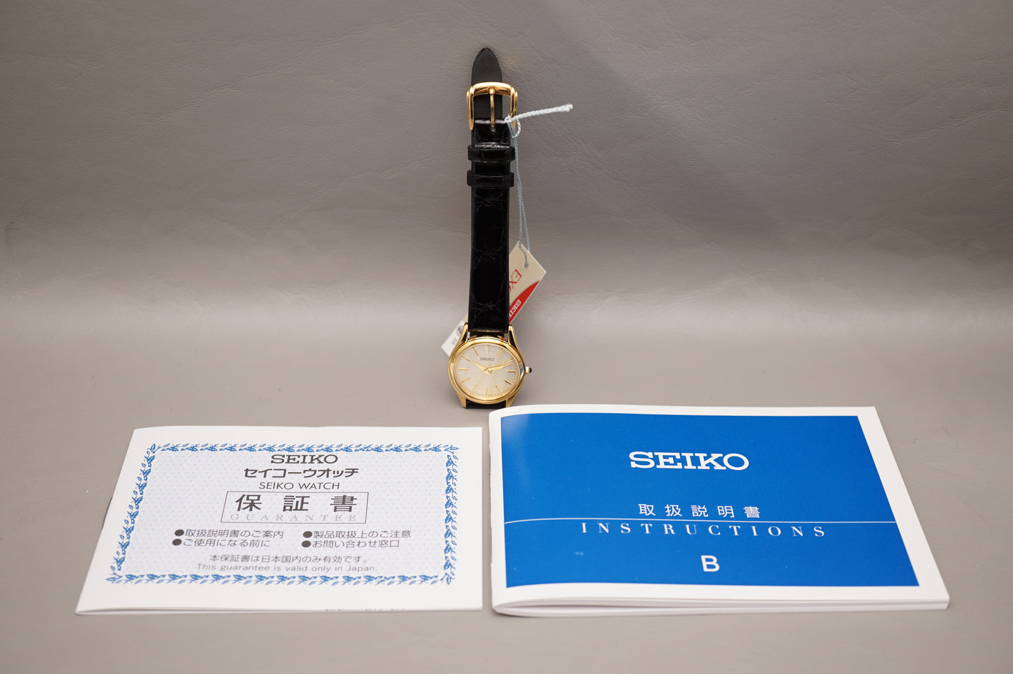 Unworn Seiko Exceline SWDL160 4J41 Gold Tone JDM Ladies Quartz Watch