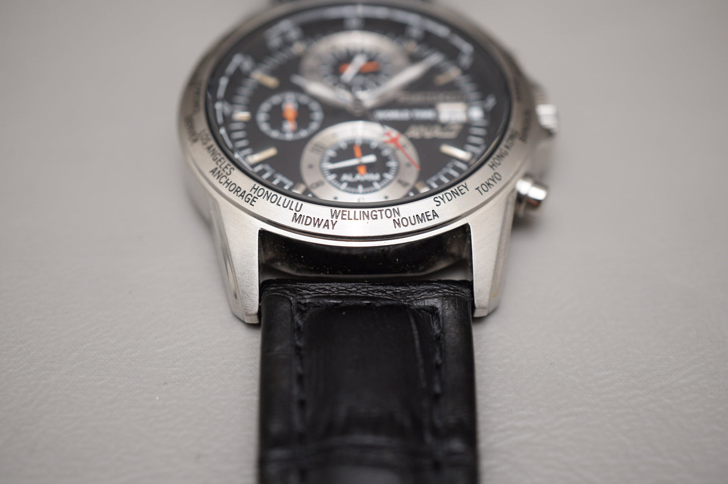 Seiko 5T82-0AH0 World Time ANA Pilots Quartz Limited Edition JDM Watch