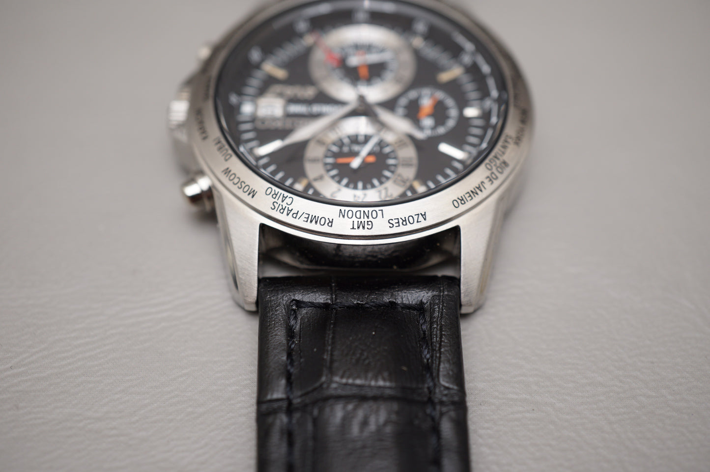 Seiko 5T82-0AH0 World Time ANA Pilots Quartz Limited Edition JDM Watch