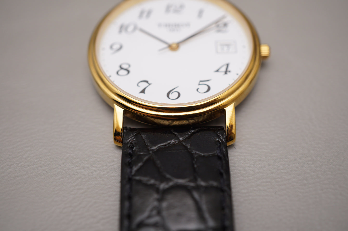 Vintage Tissot Desire T870/970 Gold Tone White Numeral Dial Quartz Watch