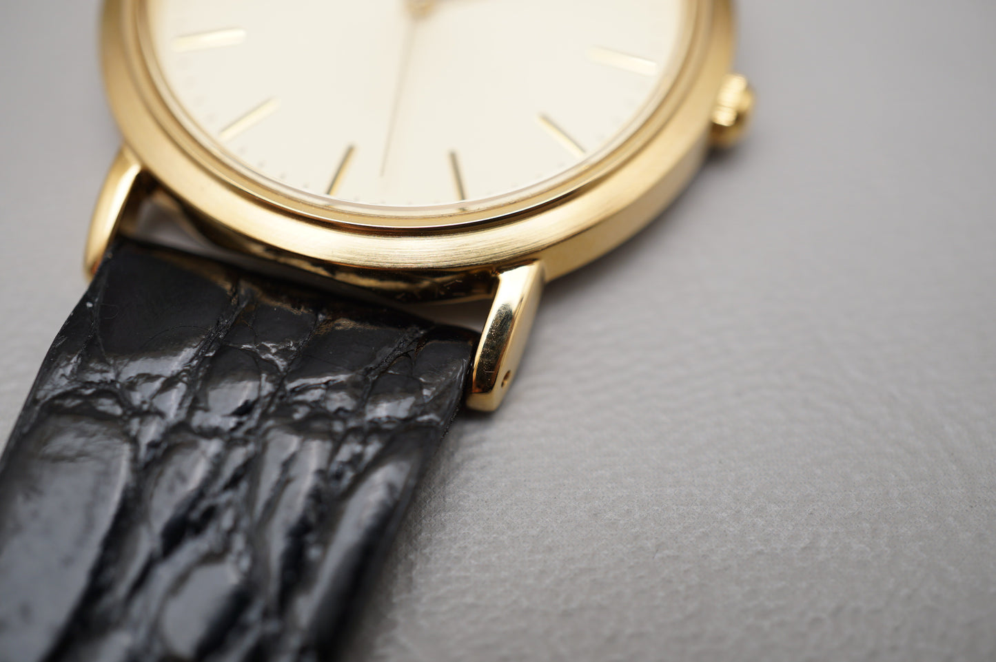 Vintage 2004 Seiko 7N01-0BH0 Gold Tone Classic Quartz Watch Original Condition