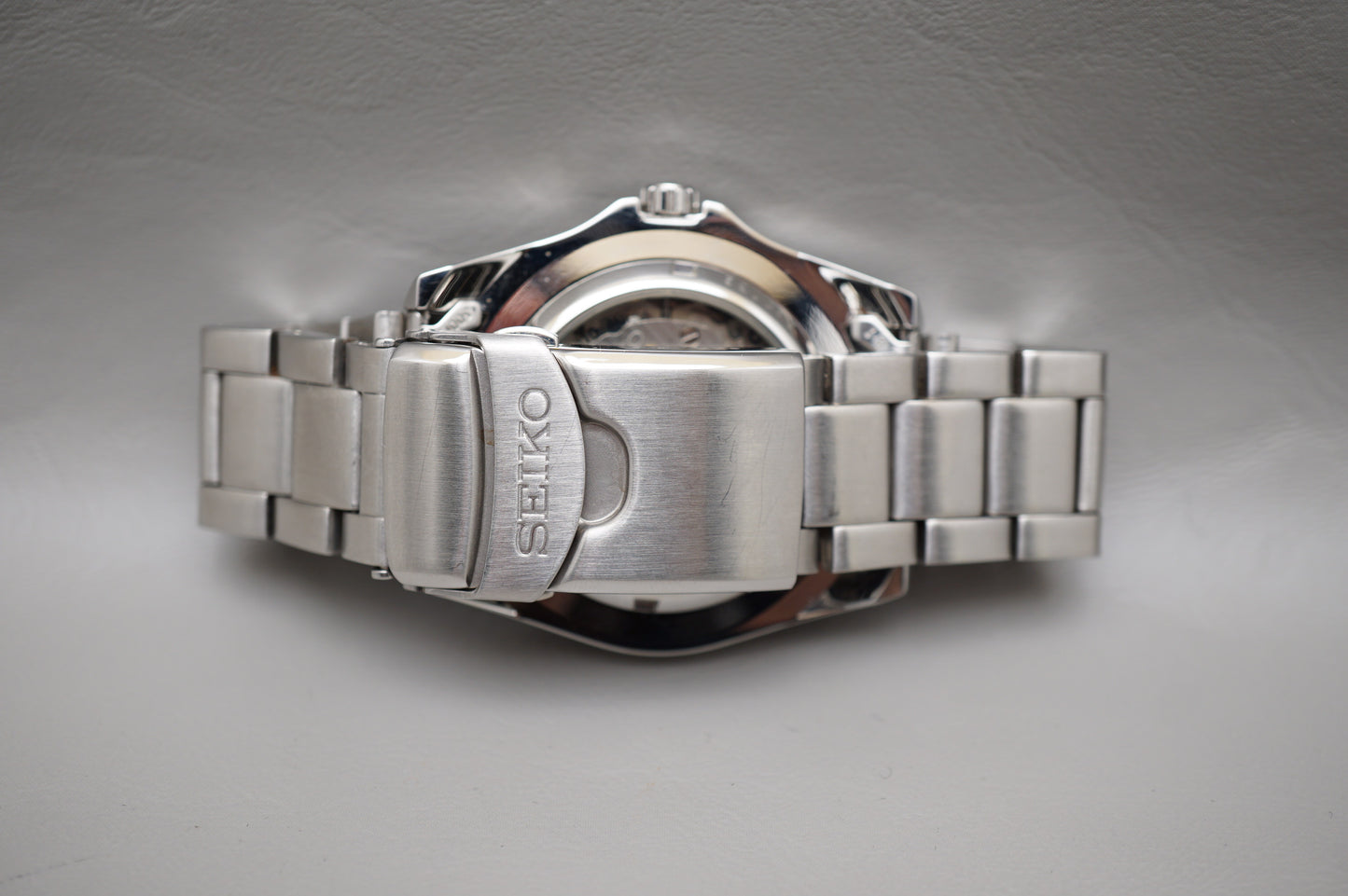 Seiko 5 Sports SNZF11K1 7S36 White Dial Sea Urchin 100M Automatic Watch
