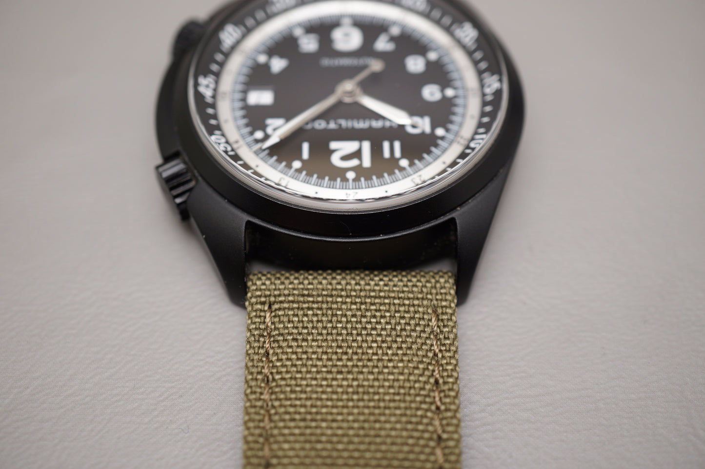 Hamilton Khaki Aviation H80485835 Pilot Pioneer Black Aluminum Automatic Watch
