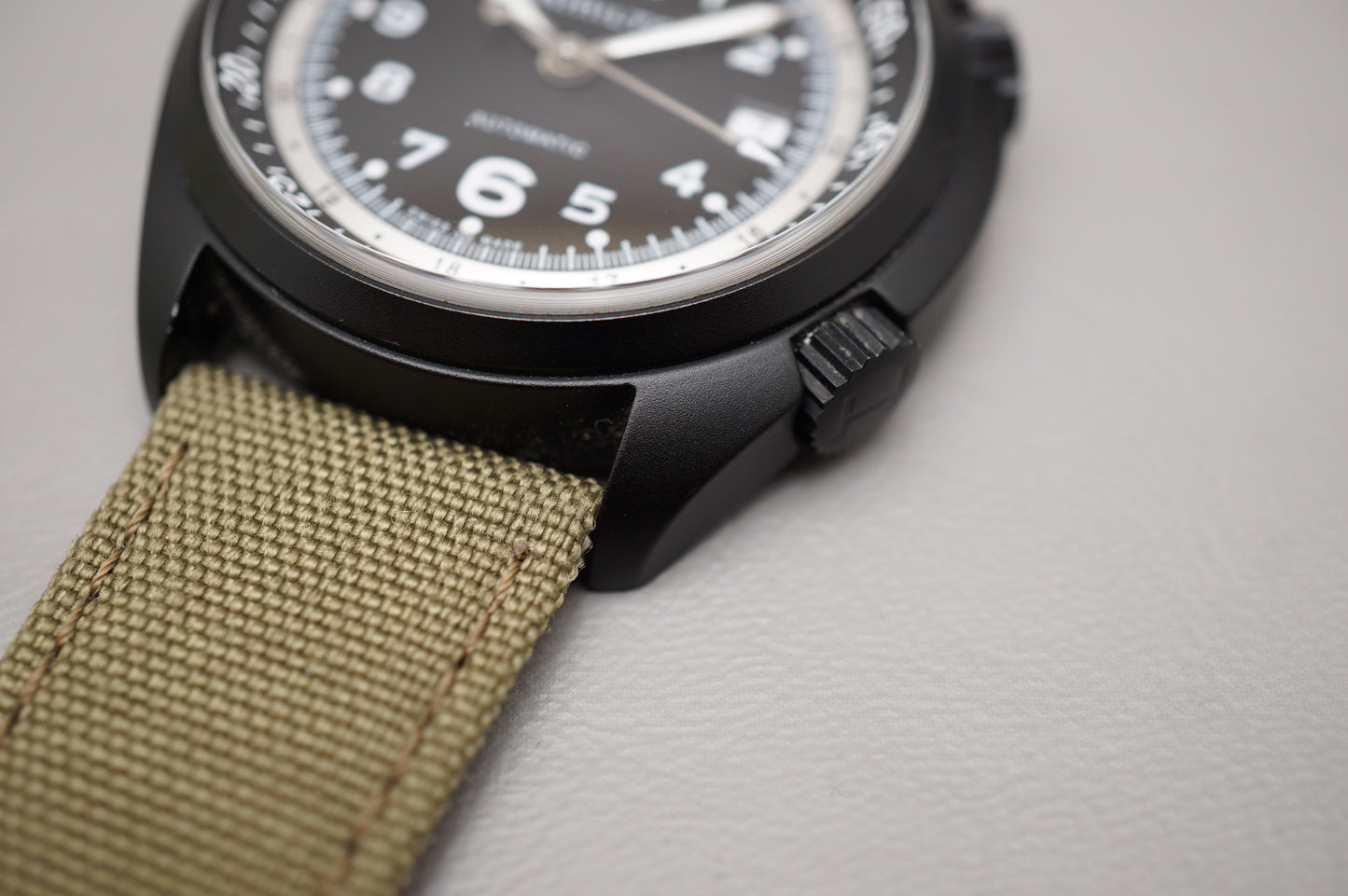 Hamilton Khaki Aviation H80485835 Pilot Pioneer Black Aluminum Automatic Watch