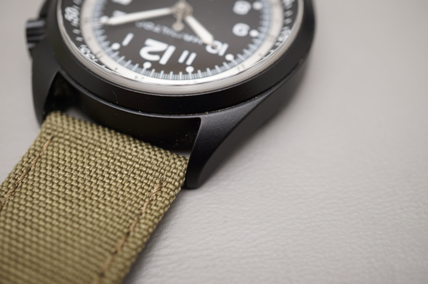 Hamilton Khaki Aviation H80485835 Pilot Pioneer Black Aluminum Automatic Watch