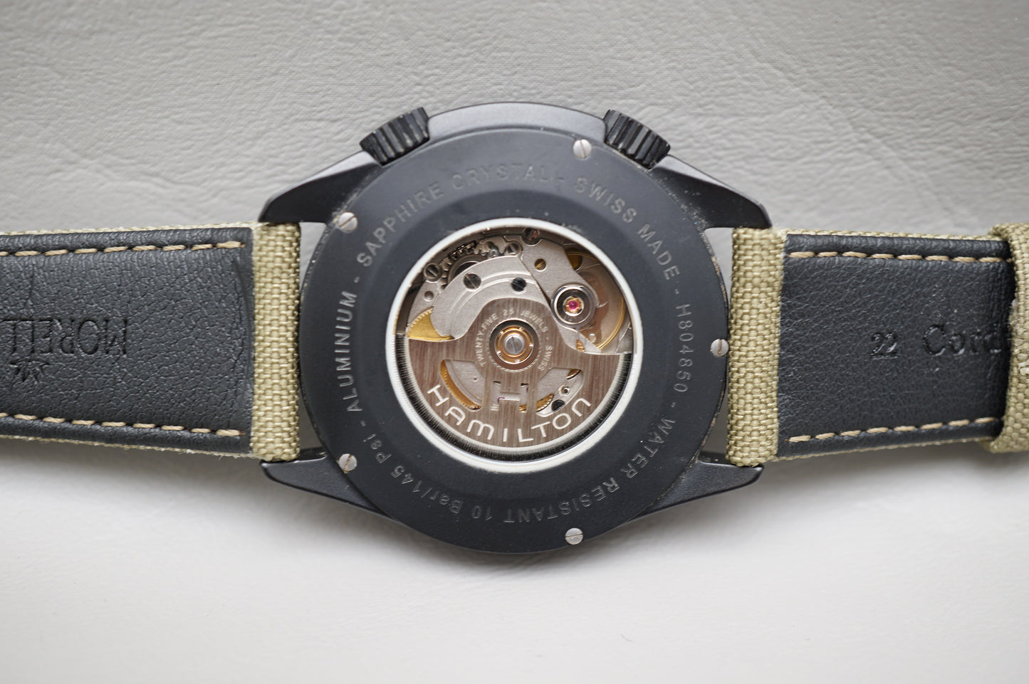Hamilton Khaki Aviation H80485835 Pilot Pioneer Black Aluminum Automatic Watch