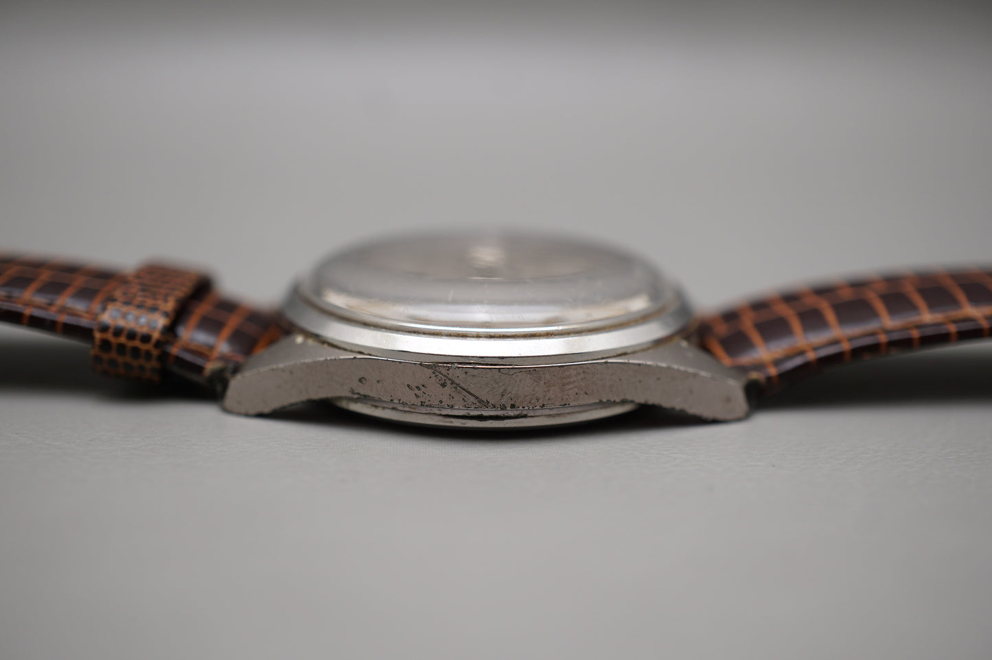 Vintage 1966 Seiko Sportsman 6602-7030 Seahorse Back Handwound Mechanical Watch