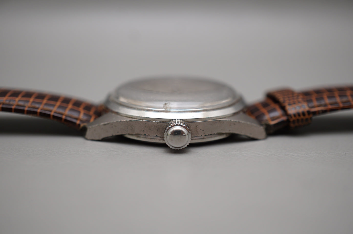 Vintage 1966 Seiko Sportsman 6602-7030 Seahorse Back Handwound Mechanical Watch