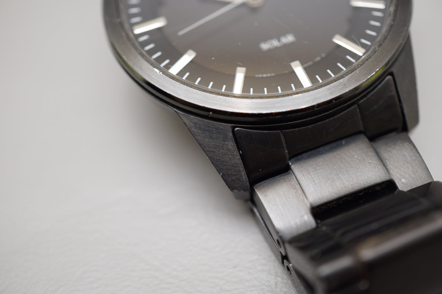 Seiko Spirit SBPN075 V147 Black Tone JDM Solar Quartz Watch