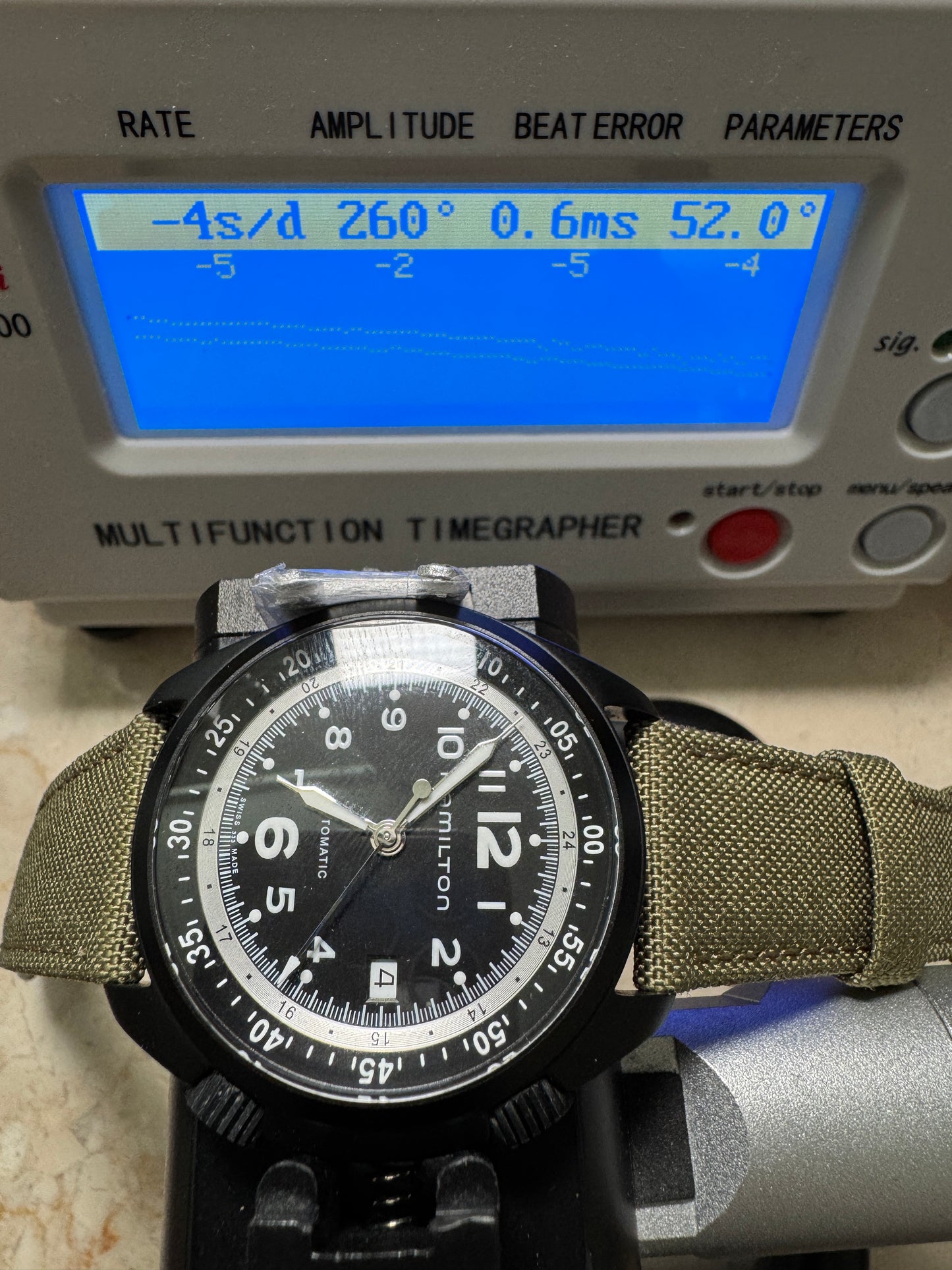 Hamilton Khaki Aviation H80485835 Pilot Pioneer Black Aluminum Automatic Watch