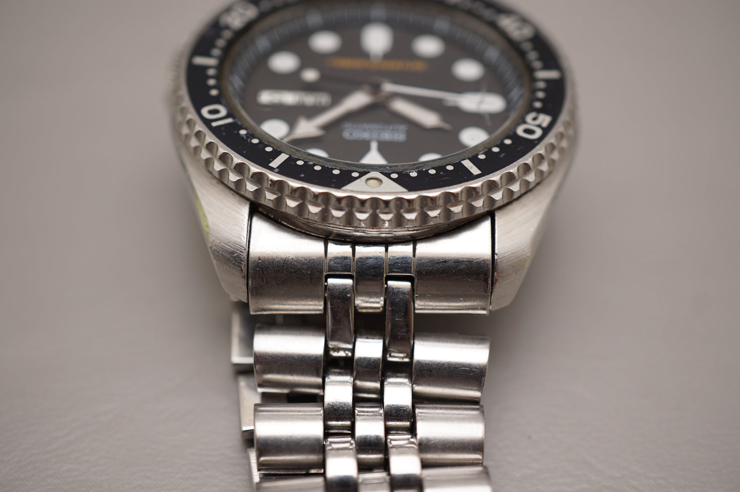 Seiko SKX007 7S26 Black Dial Divers 200M Automatic Watch Original Condition