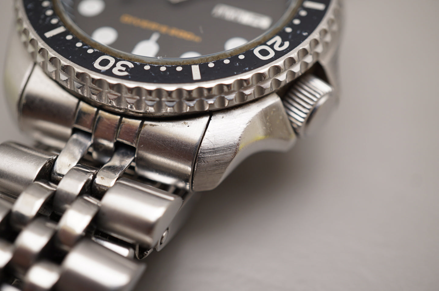 Seiko SKX007 7S26 Black Dial Divers 200M Automatic Watch Original Condition