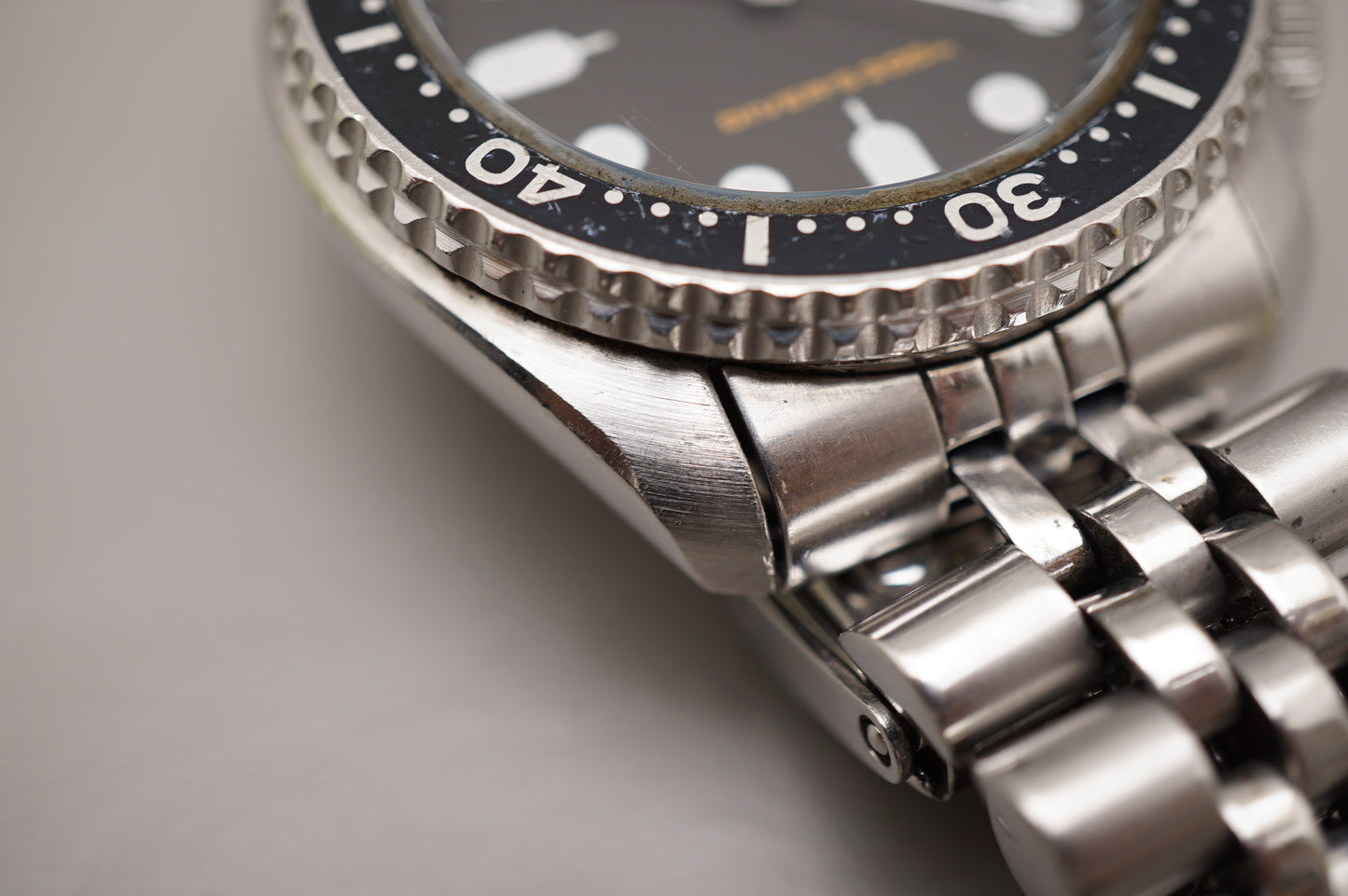 Seiko SKX007 7S26 Black Dial Divers 200M Automatic Watch Original Condition