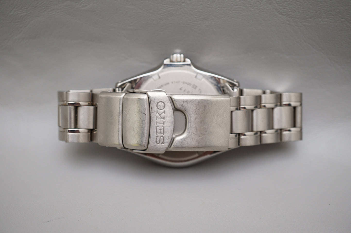 Seiko Prospex SBDN013 V147 Titanium Divers 200M Solar Quartz Watch Orig Bracelet