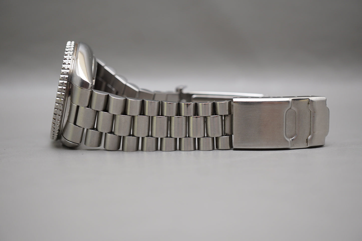 Vintage 2005 Seiko SKXA53 7S26 Black Bullet Divers 200M Automatic Watch READ