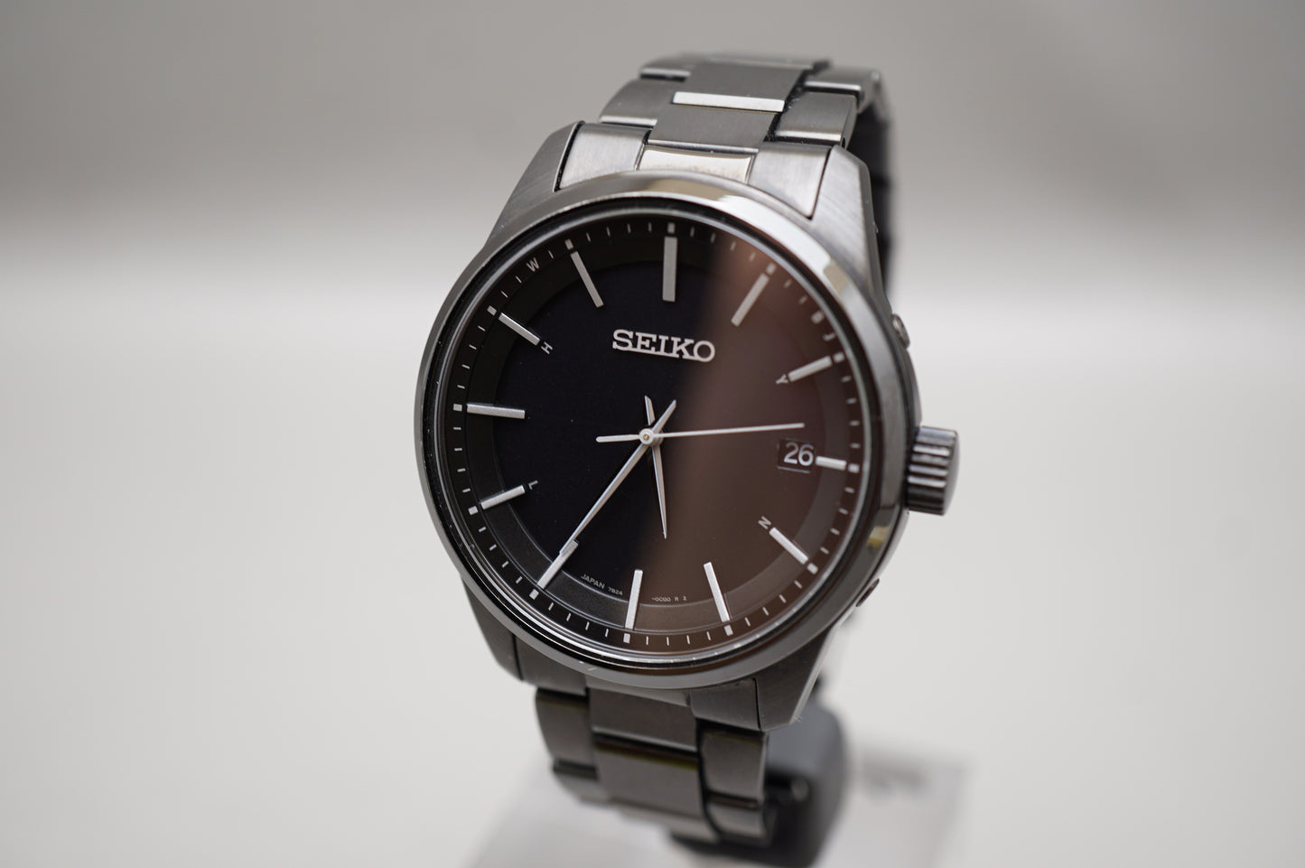 Seiko Selection SBTM257 7B24 Black Tone Radio Wave JDM Solar Quartz Watch