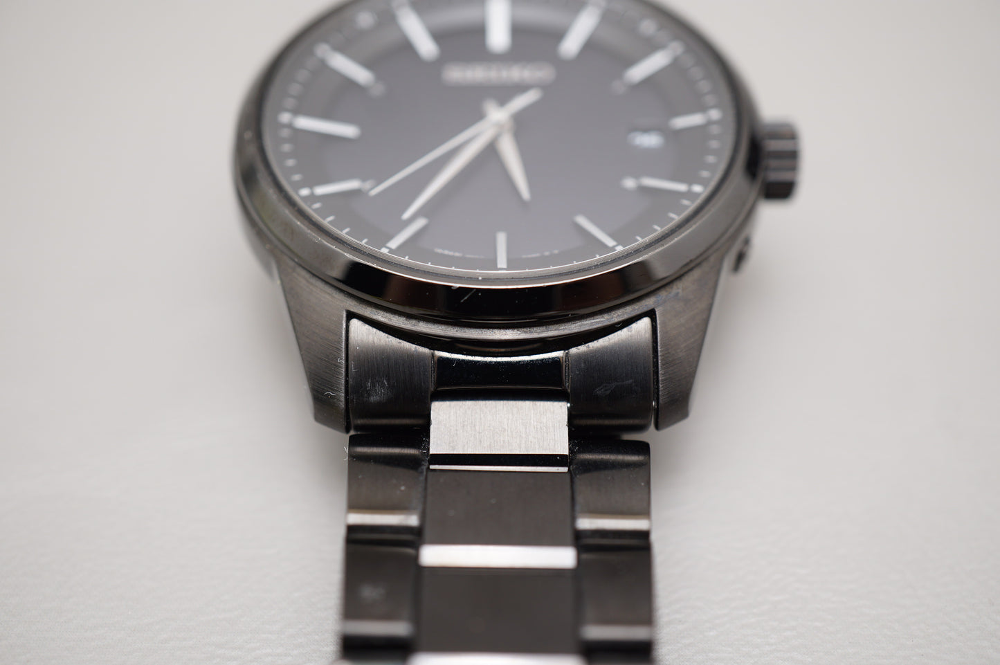 Seiko Selection SBTM257 7B24 Black Tone Radio Wave JDM Solar Quartz Watch