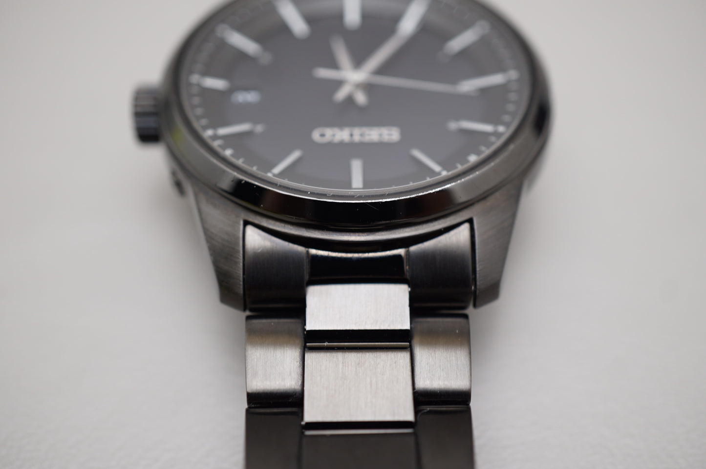 Seiko Selection SBTM257 7B24 Black Tone Radio Wave JDM Solar Quartz Watch