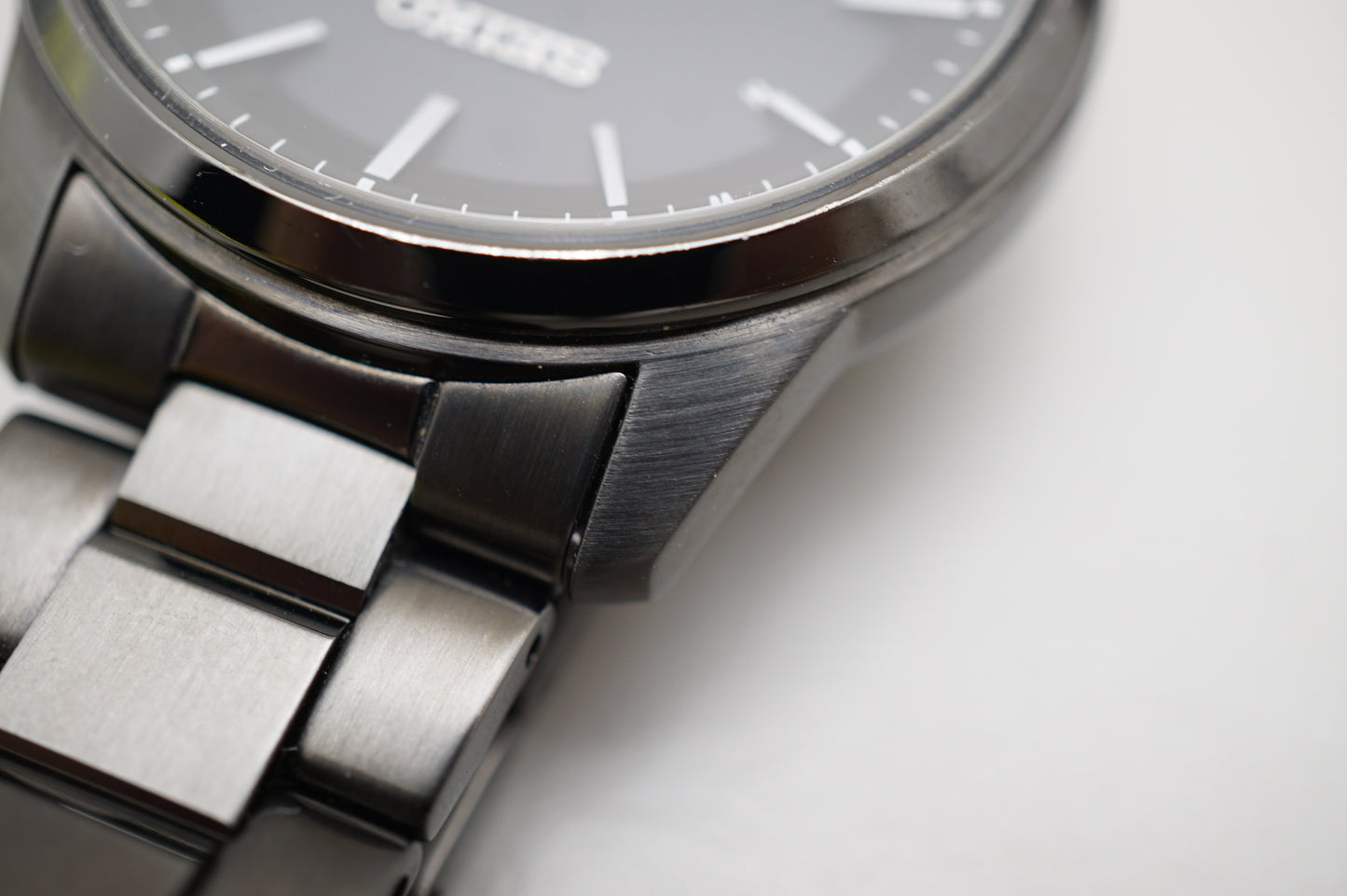 Seiko Selection SBTM257 7B24 Black Tone Radio Wave JDM Solar Quartz Watch