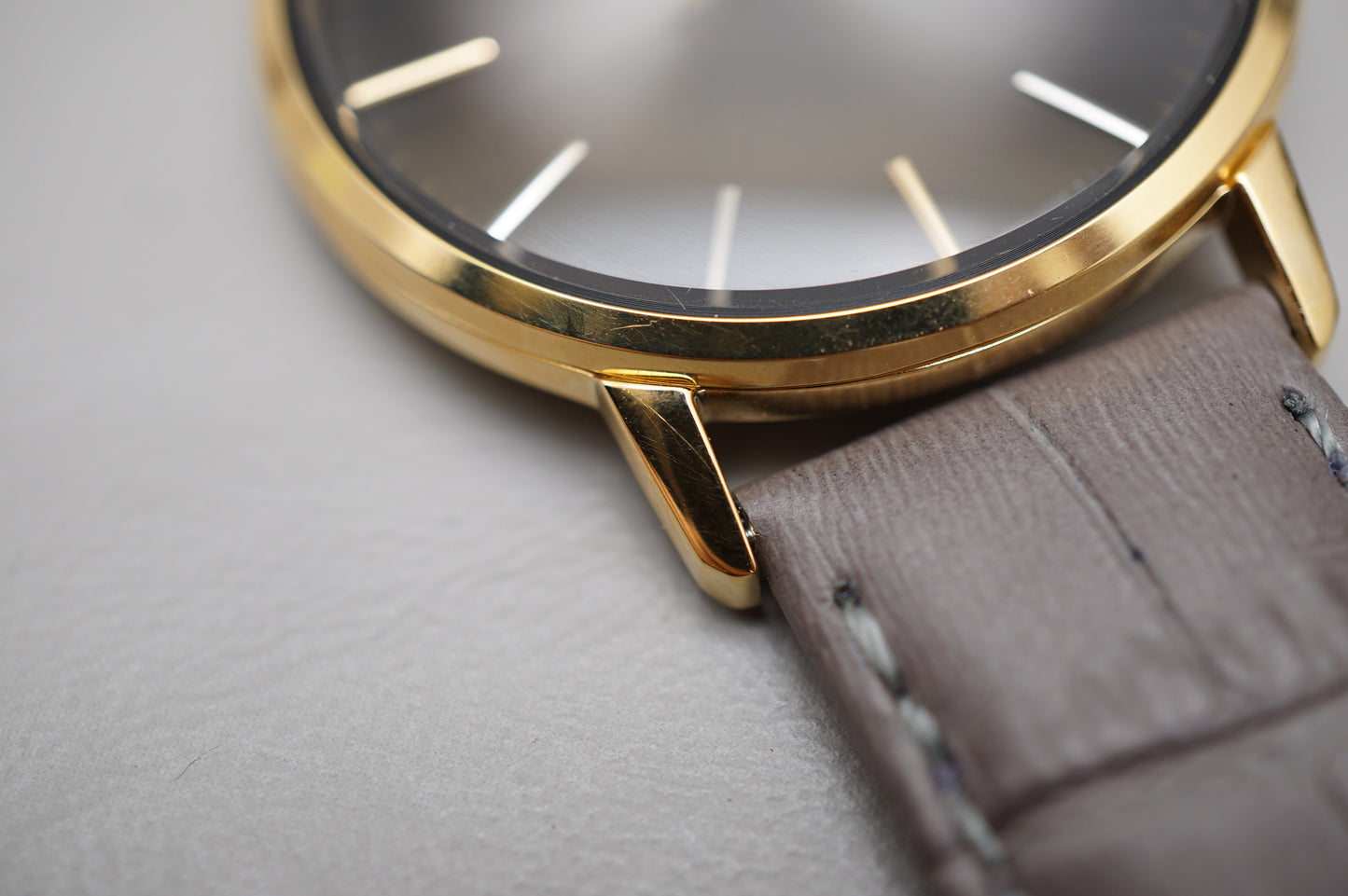 Seiko Selection SCXP144 7N01 Nano Universe Gold Feather Reissue Quartz Watch