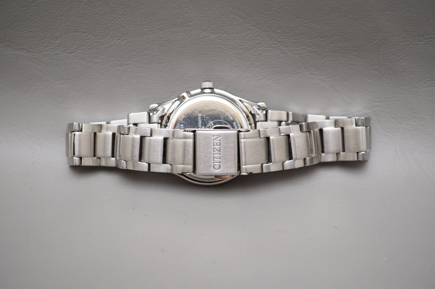 Citizen Eco-Drive H0F0-S114152 Silver Dial Radio Wave Solar Quartz Ladies Watch