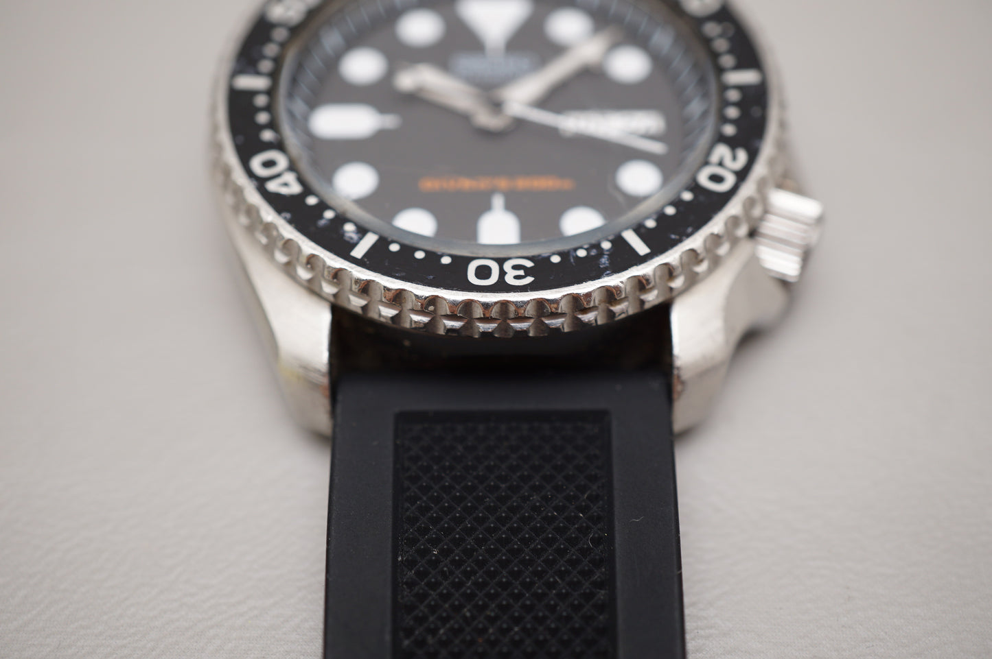 Seiko SKX007 7S26 Black Dial Divers 200M Automatic Watch Original Condition