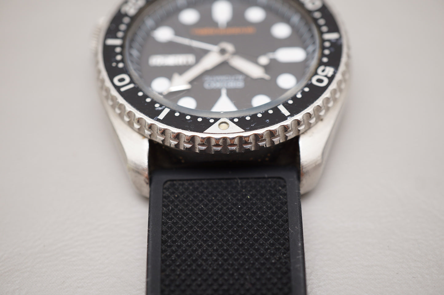 Seiko SKX007 7S26 Black Dial Divers 200M Automatic Watch Original Condition