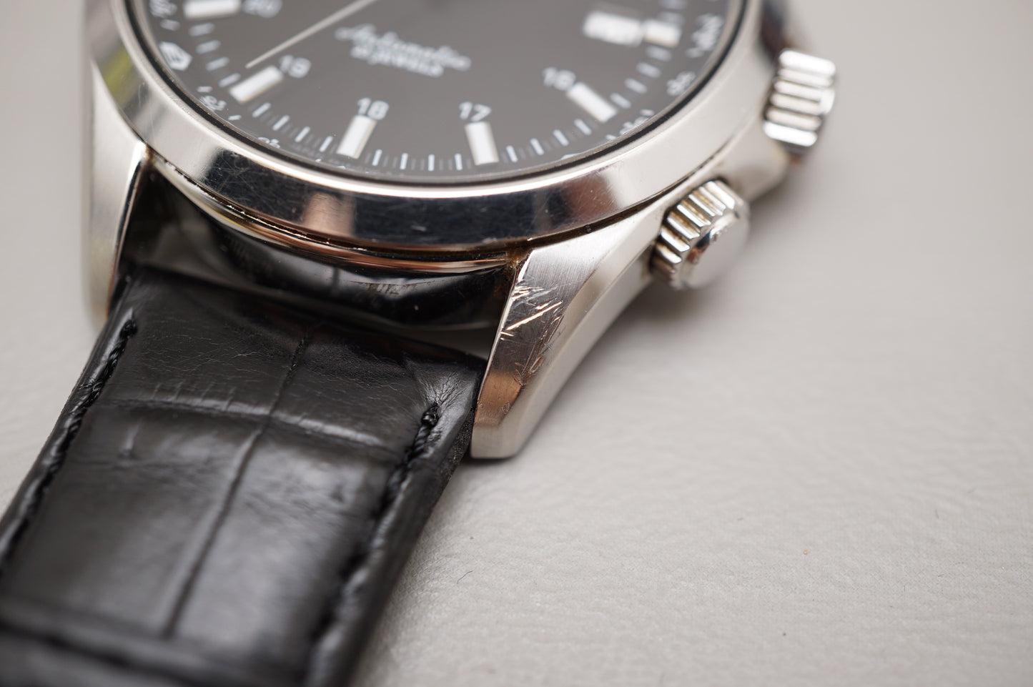 Seiko SARG003 6R15 Rare Black Dial Alpinist Automatic Watch