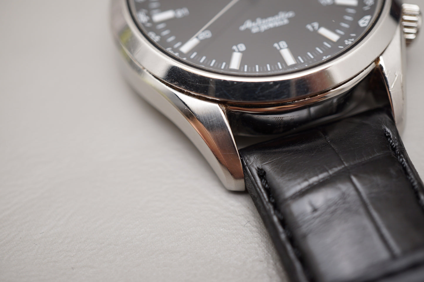 Seiko SARG003 6R15 Rare Black Dial Alpinist Automatic Watch