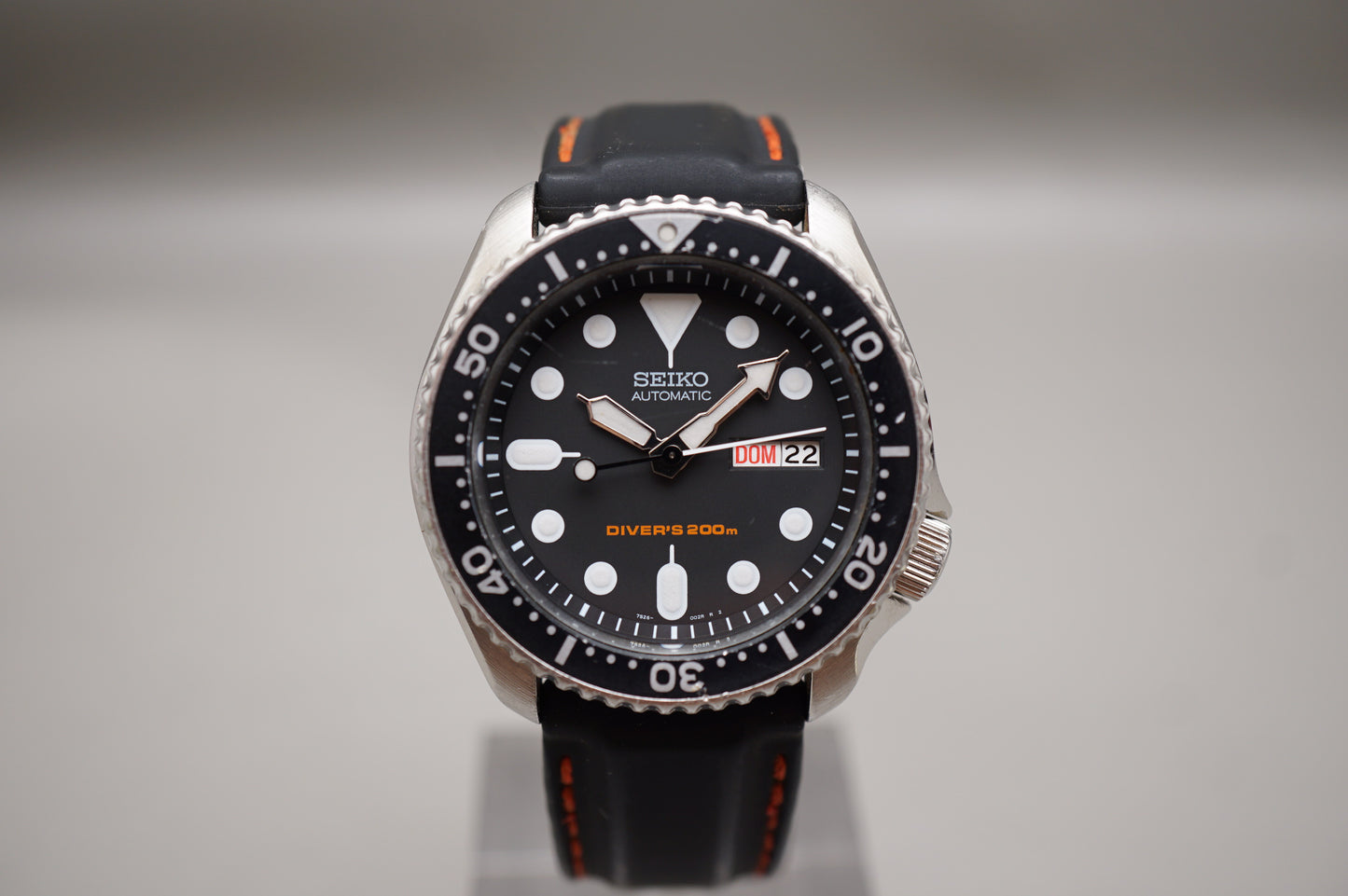 Seiko SKX007 7S26 Black Dial Divers 200M Automatic Watch Original Condition