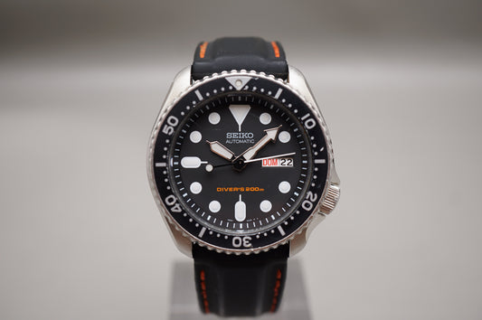 Seiko SKX007 7S26 Black Dial Divers 200M Automatic Watch Original Condition