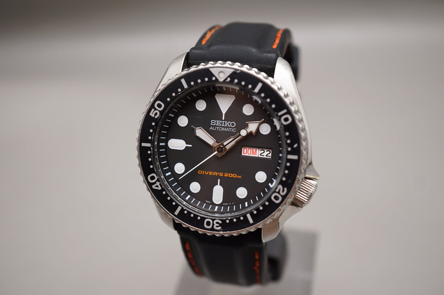 Seiko SKX007 7S26 Black Dial Divers 200M Automatic Watch Original Condition