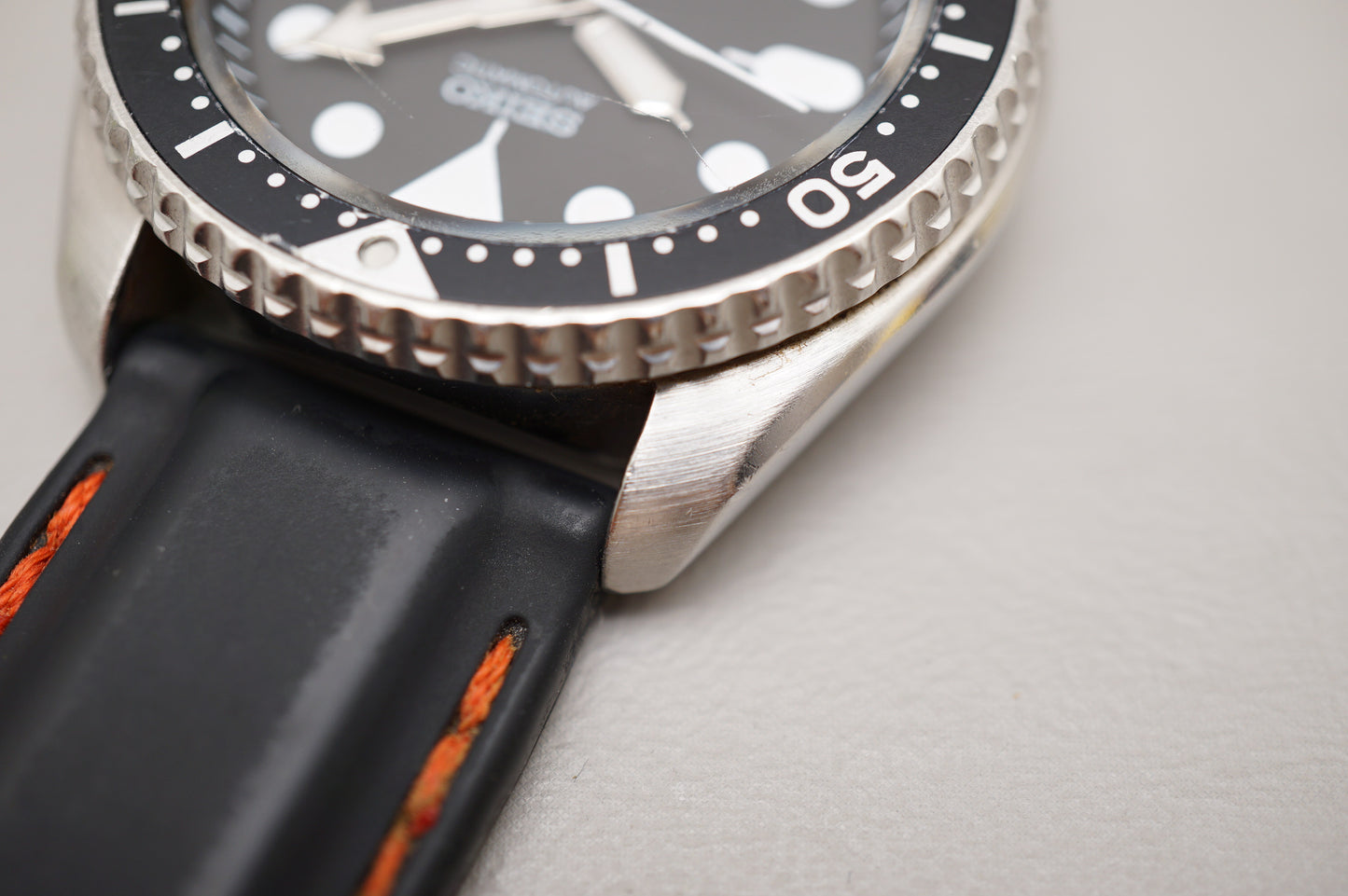 Seiko SKX007 7S26 Black Dial Divers 200M Automatic Watch Original Condition