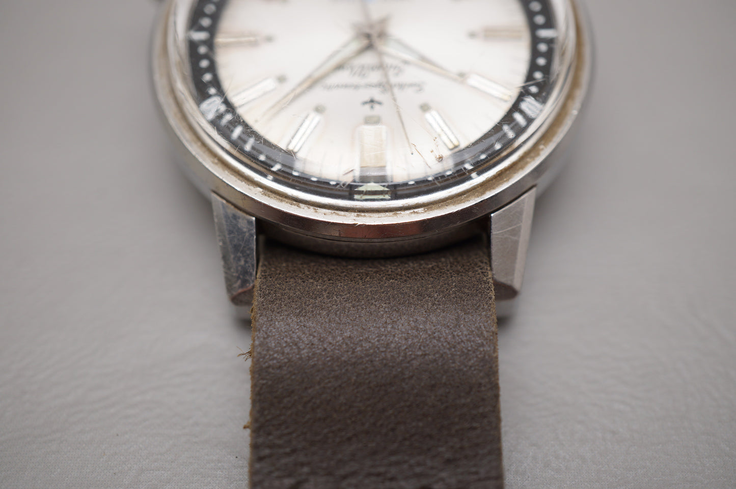 Vintage 1965 Seiko Sportsmatic 6601-7991 Silverwave Automatic Watch