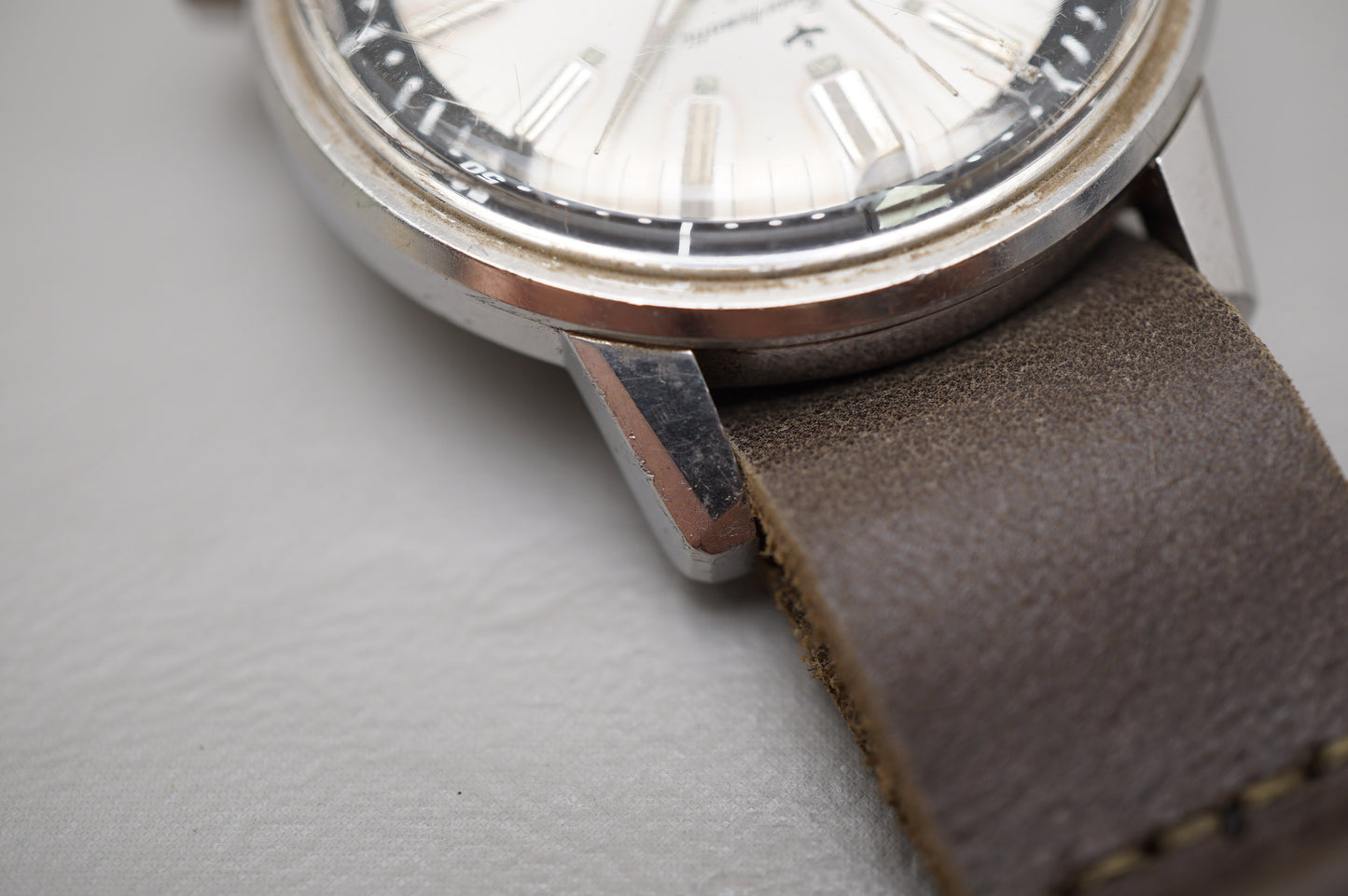 Vintage 1965 Seiko Sportsmatic 6601-7991 Silverwave Automatic Watch