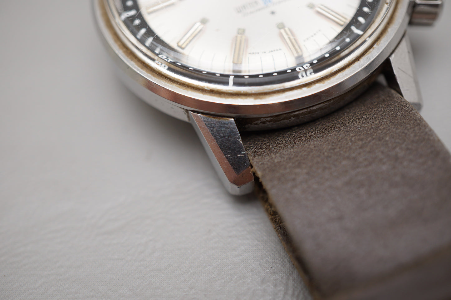 Vintage 1965 Seiko Sportsmatic 6601-7991 Silverwave Automatic Watch