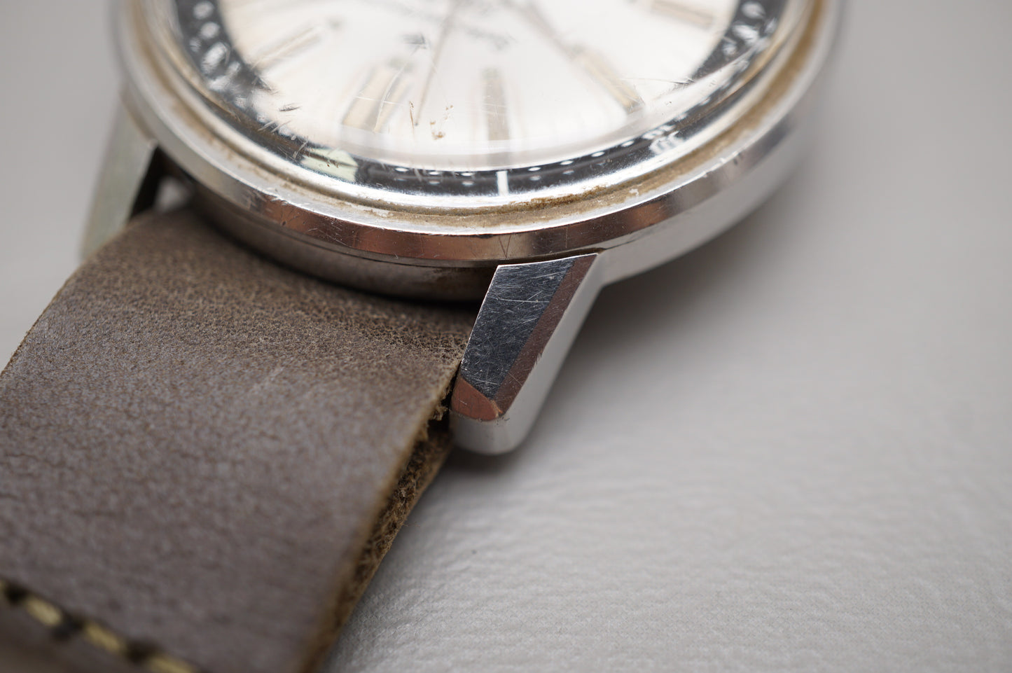 Vintage 1965 Seiko Sportsmatic 6601-7991 Silverwave Automatic Watch