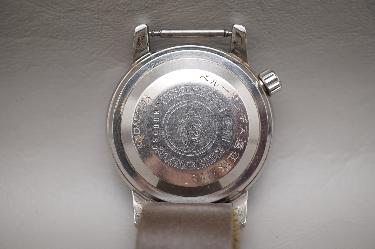 Vintage 1965 Seiko Sportsmatic 6601-7991 Silverwave Automatic Watch