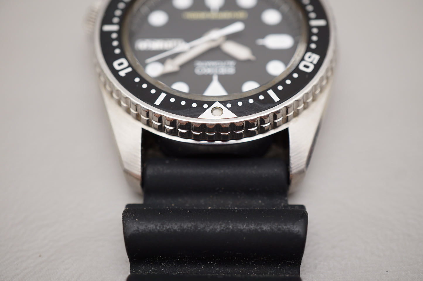 Seiko SKX013 7S26 Black Dial Divers 200M Automatic Watch Original Condition