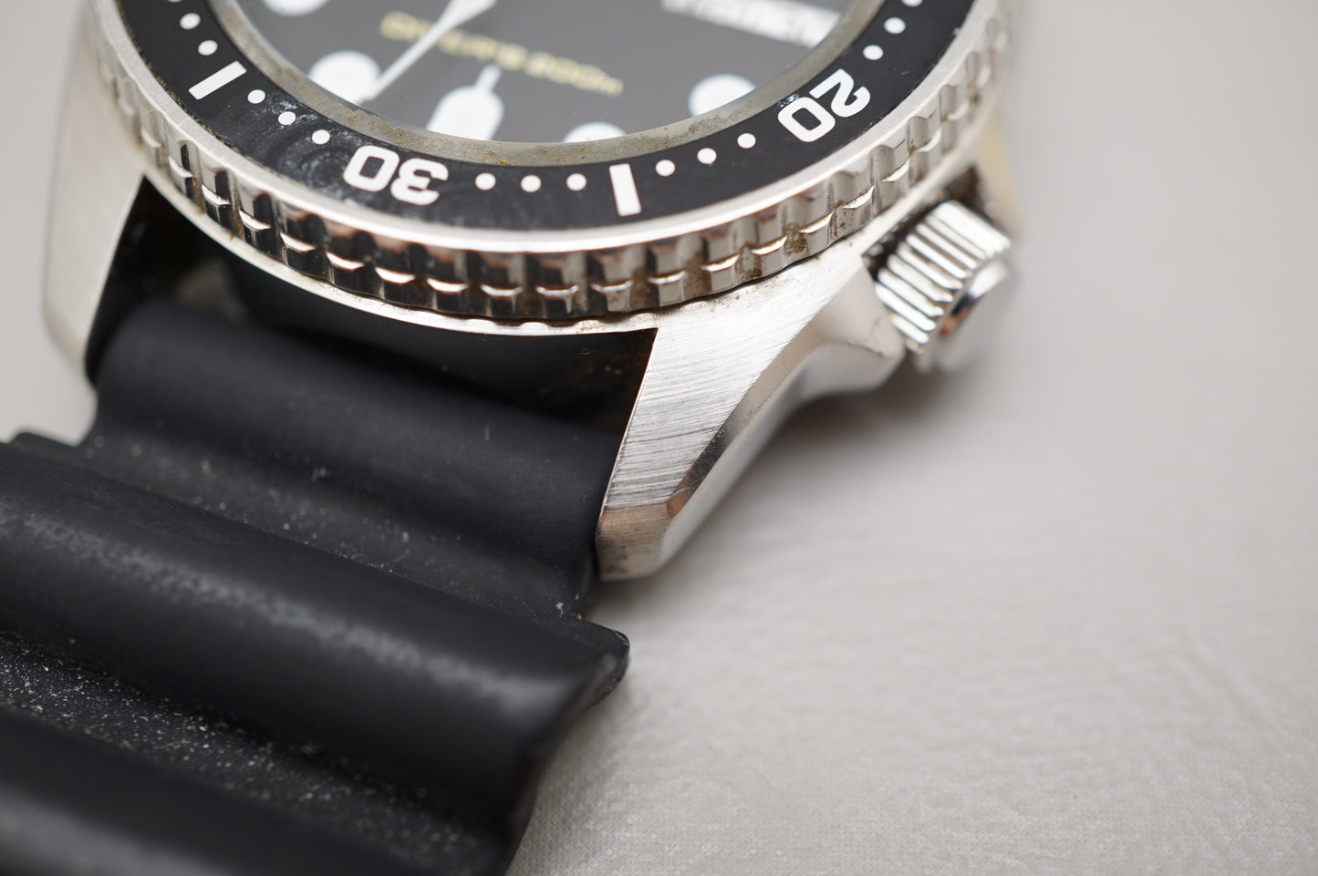 Seiko SKX013 7S26 Black Dial Divers 200M Automatic Watch Original Condition