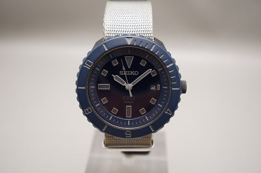Seiko Spirit SCVE033 4R35 Nano Universe JDM Blue Ghost Automatic Watch READ