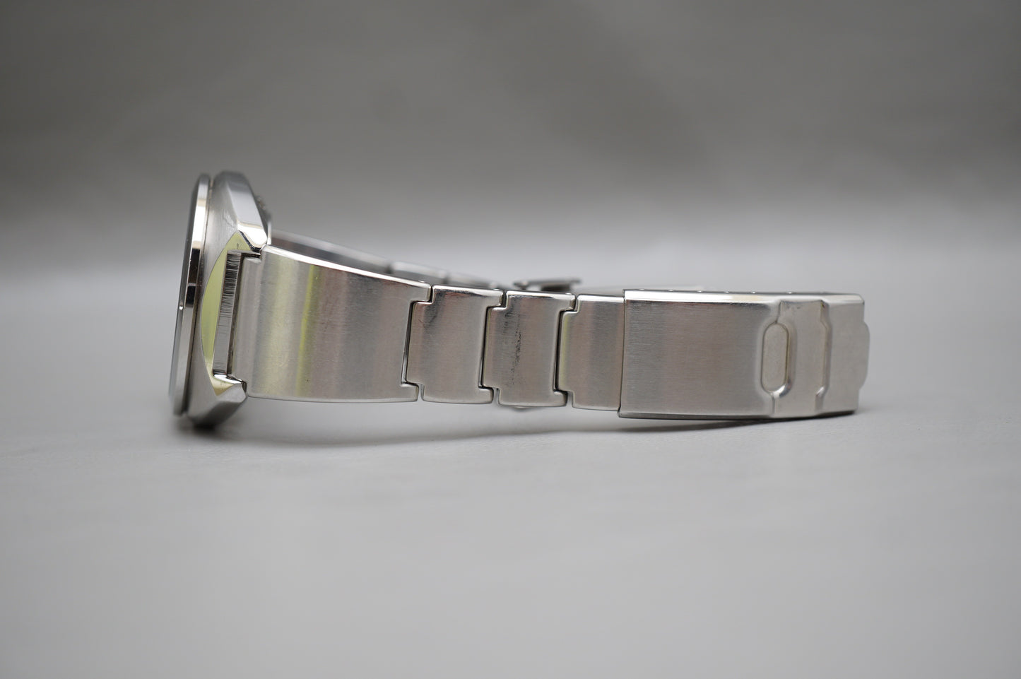 Seiko S-Wave SKX259 7S26 Blue Dial Automatic Watch Rare Original Bracelet READ