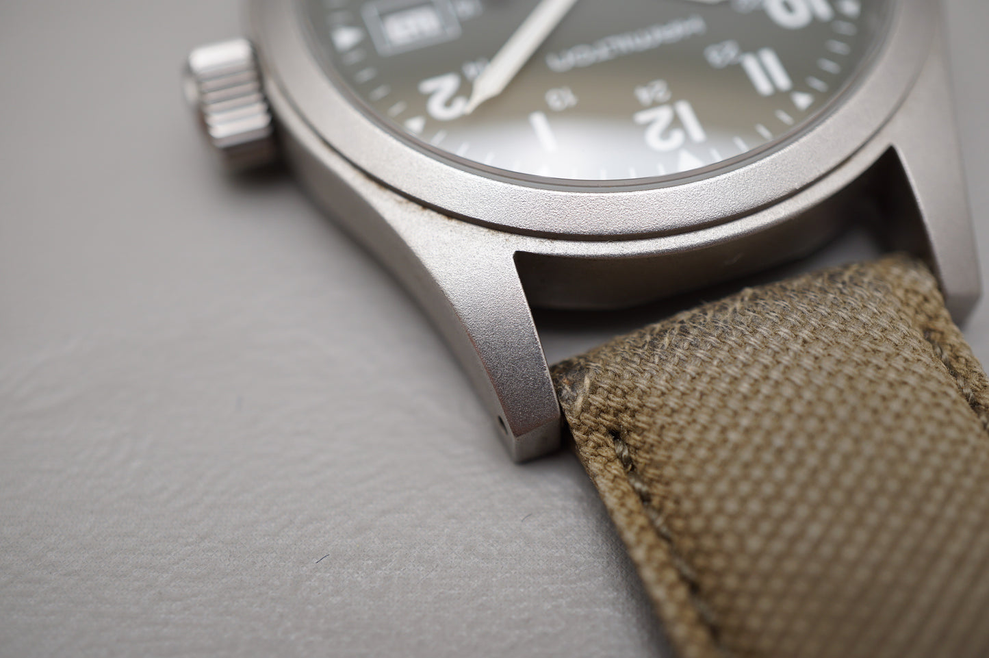 Hamilton Khaki Field H69419363 Green Dial 38mm Mechanical Watch READ