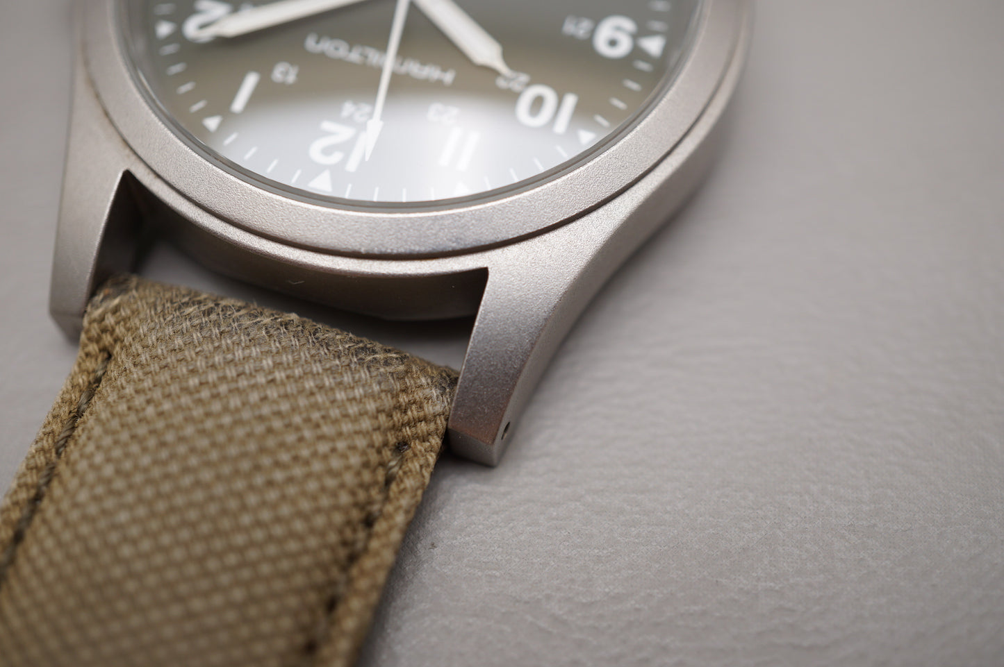 Hamilton Khaki Field H69419363 Green Dial 38mm Mechanical Watch READ